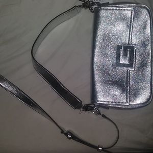 Silver Guess purse(retails over70)